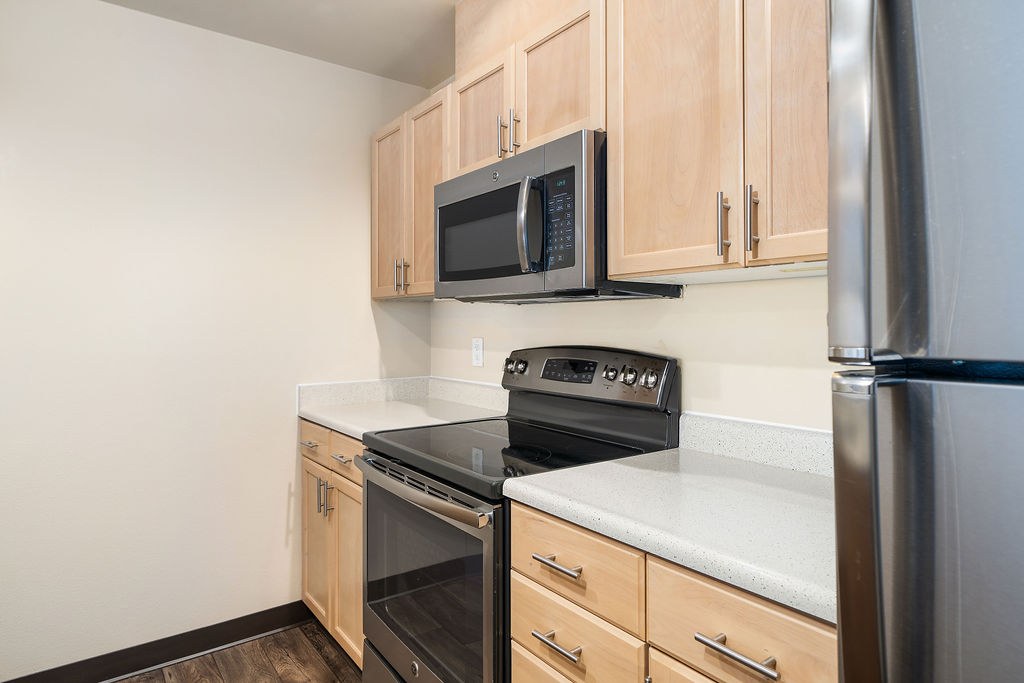 Kitchen at Citywatch Apartments